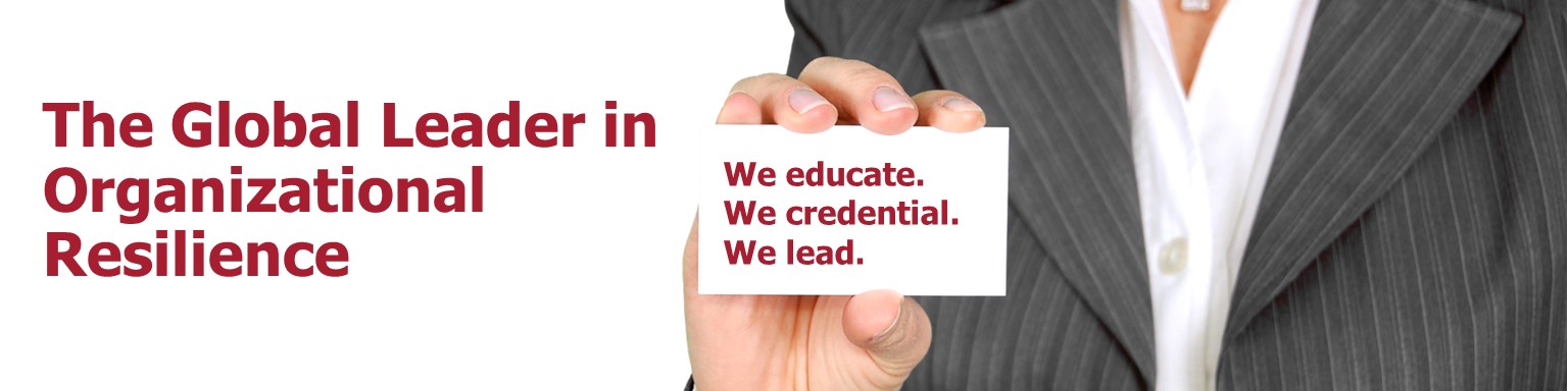 We educate. We credential. We lead.